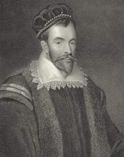 William Maitland von Lethington (ca. 1528-73) von English School